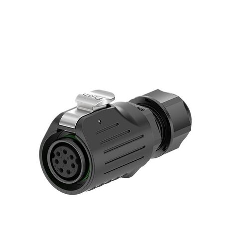 Female Power Connector LP16 Flange Reverse Welding Outdoor Equipment Waterproof Aviation(EW-LP16S-5P 5A) in Saudi Arabia
