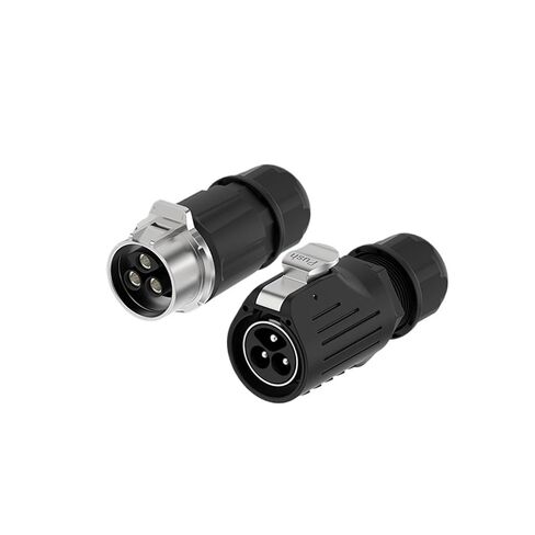Semi-Metallic Butt Aviation EW-LP282/3-core Screw Lock Wire high Current Power Waterproof Connector in Saudi Arabia