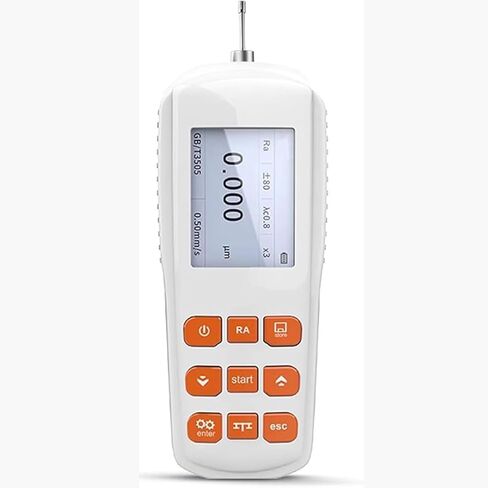 جهاز اختبار خشونة السطح المحمول عالي الدقة، 0.001 ميكرومتر Ra Rz، أقصى مدى 160 ميكرومتر، مقياس ملف تعريف دقيق لمراقبة الجودة وقياس السطح in Saudi Arabia