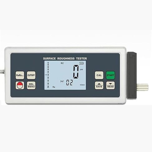 High Precision Surface Roughness Tester Measures Ra, Rz, Rq, Rt, 7 Data Memory, Auto Shutdown, Metric & Inch for Accurate Measurements in Saudi Arabia