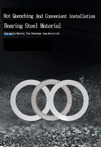 مجموعتان من محامل إبرة الدفع AXK5578 مع 4 غسالات، محمل الدفع ID55mm OD78mm، عرض 3 مم؛ محمل صناعي للمعدات الصناعية الروبوتية للسيارات وما إلى ذلك، AXK5578+2AS in Kuwait