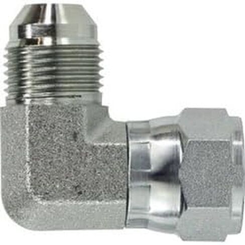 65004 90 deg Swivel Nut Elbow, 7/16 in Male JIC x 7/16 in Female JIC (3 Pack) in Saudi Arabia