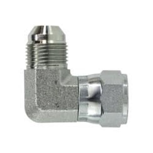 650012 كوع صامولة دوارة، أنبوب JIC 1-1/16 بوصة × 1-1/16 بوصة JIC أنثى، فولاذ in Saudi Arabia