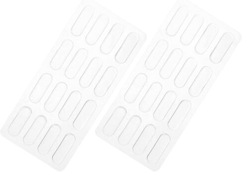 Tofficu 2Pcs Silicone Cabinet Door Bumpers Non Slip Furniture Protection Pads for Cabinets and Tabletops Durable Bumper Strips with Strong Adhesion in Saudi Arabia