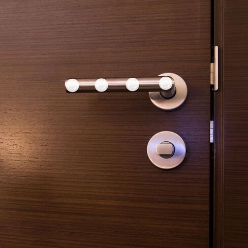 POPETPOP 100 قطعة من واقيات الحائط ذاتية اللصق من السيليكون لمقابض الأبواب لحماية خزانة الأثاث، واقيات حائط مرنة لتخميد الصوت للوقاية in Kuwait