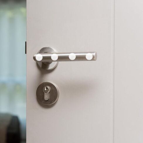 POPETPOP 100 قطعة من واقيات الحائط ذاتية اللصق من السيليكون لمقابض الأبواب لحماية خزانة الأثاث، واقيات حائط مرنة لتخميد الصوت للوقاية in Kuwait