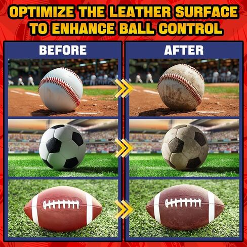 8.3 oz Football Mud, Football Mudding kit, Baseball Mud, Improves Grip Control Increases Surface Friction Reduces Shine on New Balls Gentle Formula for Leather & Synthetic Game Balls in Kuwait