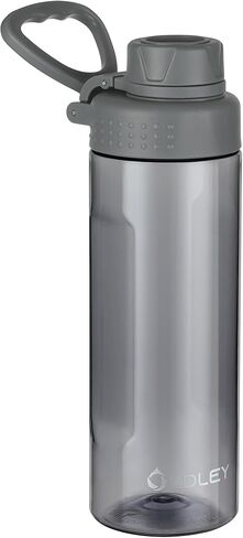 OLDLEY Water Bottles 20oz BPA Free Tritan Water Bottle with Carry Handle and Spout Lid, Leakproof Kids Water Bottle for Home,Travel, School, Outdoors, Transparent in Saudi Arabia