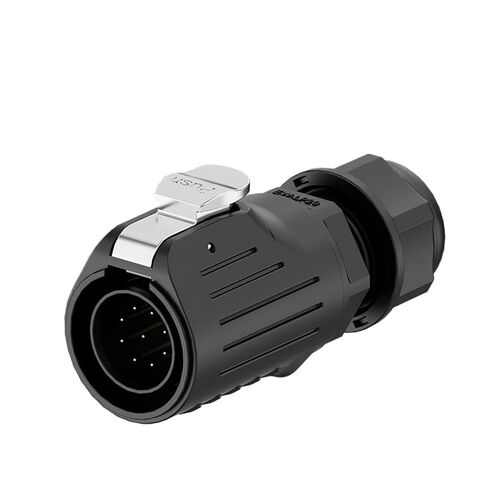 ذكر نهاية موصل الطيران LP20 2-12 الأساسية لحام البلاستيك مقاوم للماء موصل الطيران الطاقة (EW-LP20S-7P 10A) in Kuwait