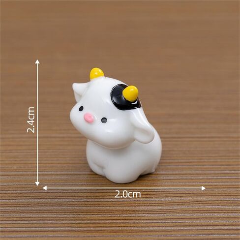 Cute Mini Creative Face Kissed Little Cow Hinge Heads Decorative Topper Set 6PCS, Home Decoration,Magnetic Hinge Head Toppers Door Hinge in Saudi Arabia