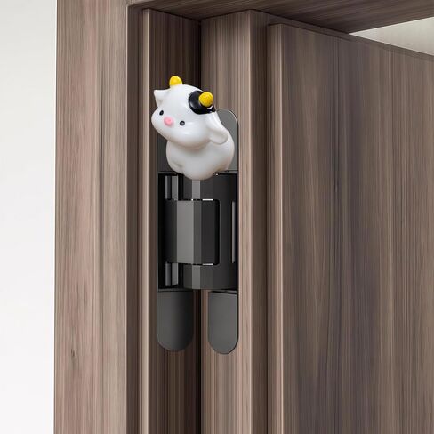Cute Mini Creative Face Kissed Little Cow Hinge Heads Decorative Topper Set 6PCS, Home Decoration,Magnetic Hinge Head Toppers Door Hinge in Saudi Arabia
