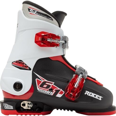 Roces 2016 Idea Adjustable Black/White/Red Kids Ski Boots 19.0-22.0 in Saudi Arabia