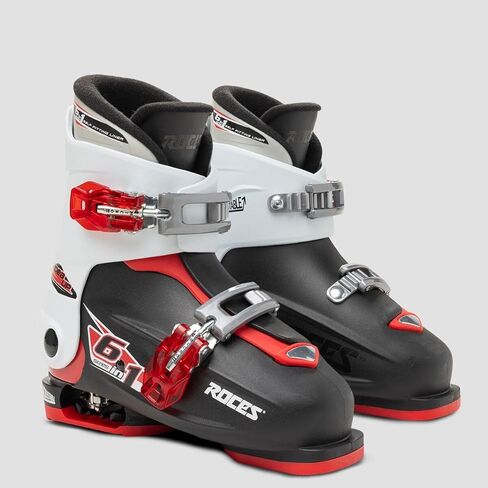 Roces 2016 Idea Adjustable Black/White/Red Kids Ski Boots 19.0-22.0 in Saudi Arabia
