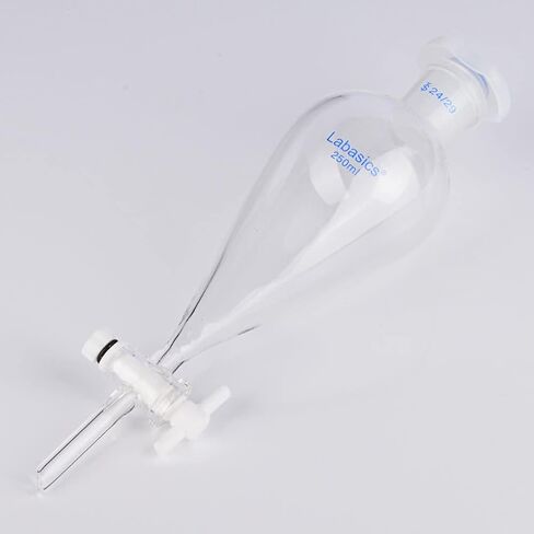 Labasics Bundle-2 Items: 250 ml Conical Separatory Funnel and Lab Stand and Clamp Set in Saudi Arabia