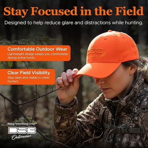 DSG Outerwear Women's Blaze Hunting Logo Caps in Saudi Arabia