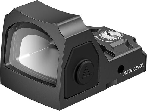 EZshoot Multi Reticle Red Dot Sight,Compatible with RMR Footprint,2MOA Dot&32MOA Circle Motion Awake Open Reflex Sight, Full-Sized Optics with Adapter Plate for MOS,Shockproof&Waterproof in Saudi Arabia