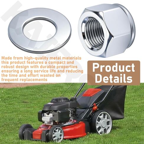 صامولة شفة سداسية (5/8-18) 712-07050 لسلسلة MTD Cub Cadet GR5 GT54 ZTS1 ZTS2 ZT1 ZT2 XT1 XT2 in Kuwait