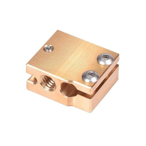كتلة نحاسية لسخان البركان لمستشعر الثرمستور Hotend PT100 طابعة ثلاثية الأبعاد 24x20x11.5 مللي متر (4 قطعة) in Kuwait