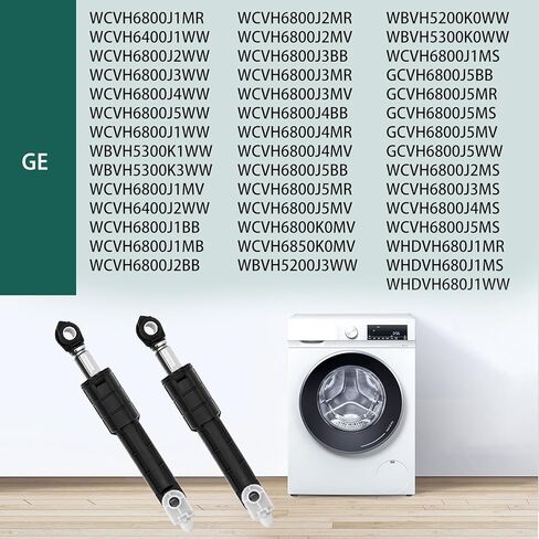 WH01X10425 ممتص الصدمات للغسالة 4 قطع متوافق مع غسالة ge يستبدل WH01X10260 1475704 1264427 AP4265856 PS1482318 EAP1482318 PD00001516 AP4368171 PS2345719 in Kuwait