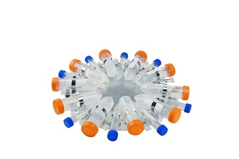 خلاط دوار أنبوبي من NE Labs - شاكر دوار أنبوبي رقمي مع شاشة LED، زاوية قابلة للتعديل 0-90 درجة، مؤقت يصل إلى 9999 دقيقة، متوافق مع أنابيب 1.5 مل - 50 مل in Saudi Arabia