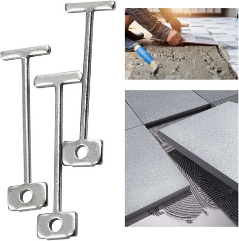 300Pcs 1/16" Replacement Steel for Flooring Wall Tile Leveling 1.4mm Leveler Replaceable Pin Reusable in Saudi Arabia