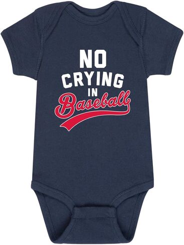 Instant Message - No Crying in Baseball - Infant Baby One Piece in Saudi Arabia
