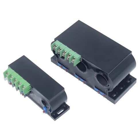 1PCS 3-Phase AC Current Transmitter 4-20mA 0-20mA 0-5V 10V RS485 Output Current Mutual Sensor Perforated Hall Current Transducer(Output RS485,AC0-50A_Hole 10MM_12VDC) in Saudi Arabia