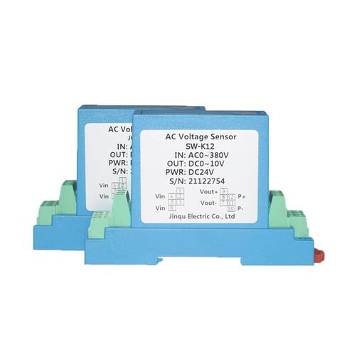 1 قطعة جهاز إرسال الجهد المتردد AC0-200mV-1500V كشف الجهد 4-20mA 0-5V 10V RS485 محول مستشعر الجهد الكهربي أحادي الطور (الإخراج 0-10 فولت، AC0-100V، DC24V) in Saudi Arabia