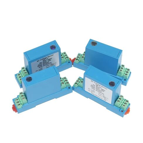 1 قطعة جهاز إرسال الجهد المتردد AC0-200mV-1500V كشف الجهد 4-20mA 0-5V 10V RS485 محول مستشعر الجهد الكهربي أحادي الطور (الإخراج 0-10 فولت، AC0-100V، DC24V) in Saudi Arabia