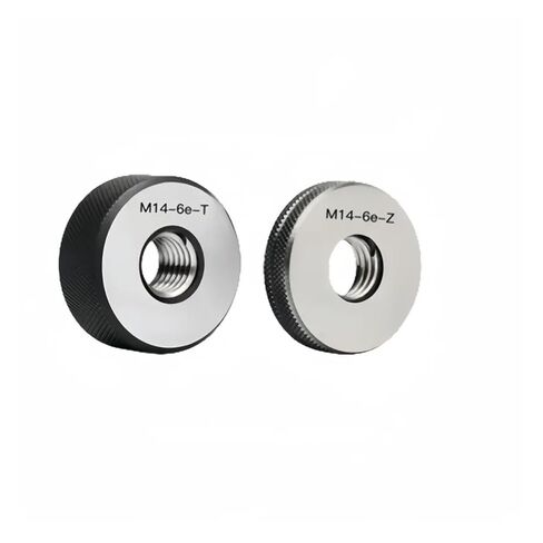 1 مجموعة (1 * GO + 1 * NOGO) M33-M50 غير قياسي متري غرامة الأسنان موضوع حلقة قياس 6e أداة قياس M33 M36 M40 M42 M45 M50(M50X1.5 6e TZ) in Saudi Arabia