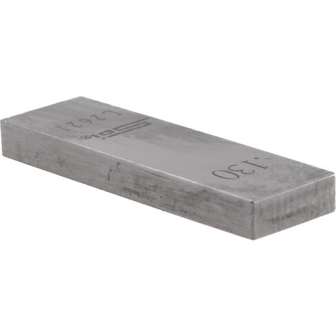 SPI Rectangle Steel Gage Block, 0.13 Inch, Grade AS-1, NIST Certified in Saudi Arabia