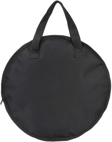 12 Inch Dumb Drum Bag Portable Black Oxford Cloth Dumb Drum Practice Pad Bag,Percussion Instruments Accessories in Saudi Arabia