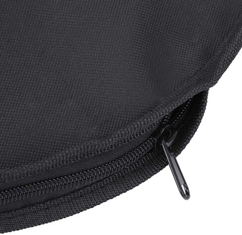 12 Inch Dumb Drum Bag Portable Black Oxford Cloth Dumb Drum Practice Pad Bag,Percussion Instruments Accessories in Saudi Arabia