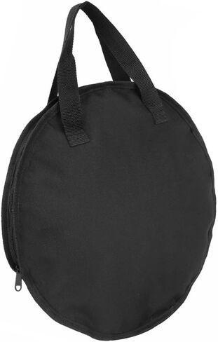 12 Inch Dumb Drum Bag Portable Black Oxford Cloth Dumb Drum Practice Pad Bag,Percussion Instruments Accessories in Saudi Arabia