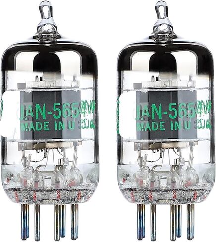 2-Pack 5654W Vacuum Tube Vacuum Tube Upgrade Version Suitable for 6J1 6m1 6AK5 6J1P EF95 Matching Amplifier Audio in Saudi Arabia