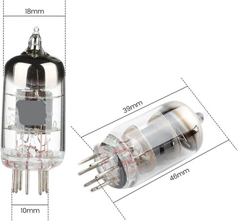 2pcs 6J1 Tube Vacuum Tube Replacement for 6AK5/6AK5W/6Zh1P/6J1/6J1P/EF95 paired Tube Amplifier preamplifier in Saudi Arabia
