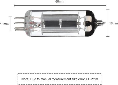 2pcs Vacuum Tube 6Z4 7 Pin Electron Tube Rectifier Diode Replacement 6U4 for Audio Amplifier in Saudi Arabia