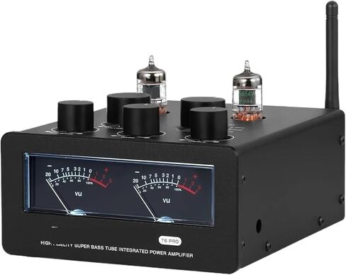 T6PRO HiFi TPA3255 Tube Amplifier JAN5654 Tube Power Amplifier 300W+300W with VU Meter in Saudi Arabia