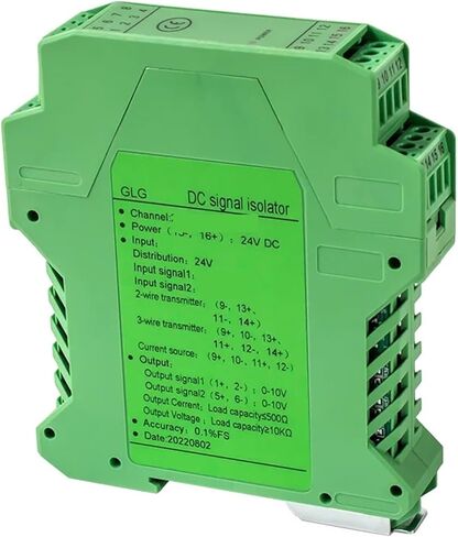 Signal Isolator 2 in 4 Out 0-10V4-20mA 0-10V to 0-10V DC(Input 0-10v) in Saudi Arabia