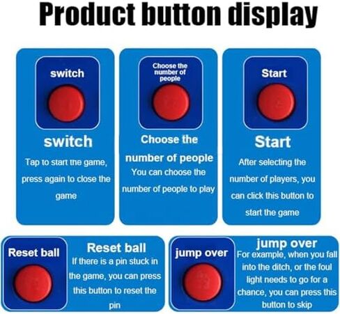 NGWEI Indoor Bowling Game Console for Kids & Adults, LED Electronic Scoreboard, Automatic Reset & Lighting, Fun Bowling Alley Sport Equipment (2M/6FT) in Saudi Arabia