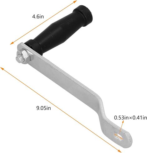 Replacement Winch Handle, Crank Handle, Trailer Handle Replacement, Ergonomic Winch Grip Comfortable Grip Winch Handle Replacement Accessory for Boat Trailer Marine Sailboat in Kuwait