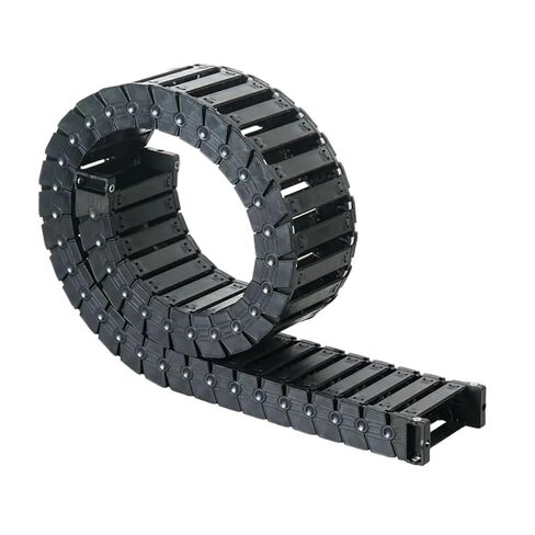 Drag Chain Silent Bridge Type 18 25 L1000mm Chain Wire Carrier with End Connectors(R38,18x25) in Saudi Arabia