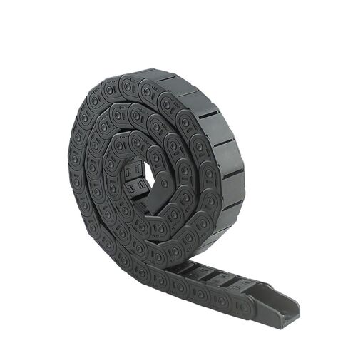 Cable Chain 7 * 7 10 * 10 15 * 20 15 * 30mm 1M Non-Opening Semi-Enclosed Plastic Drag Chain Drive Drag Chain Machine(10x10 mm) in Saudi Arabia