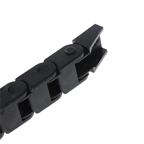10x10mm L1000mm Cable Drag Chain Wire Carrier with End Connectors for Router Machine Tools 10 * 10MM in Saudi Arabia