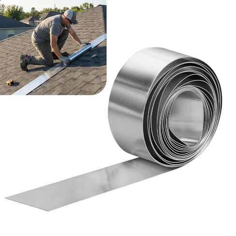 لفة وامضة من الألومنيوم مقاس 2 بوصة × 11FT 0.4 مم سمك 26 مقياسًا معدنيًا لصناعة انحياز حماية تسرب السقف من سبائك الألومنيوم in Kuwait