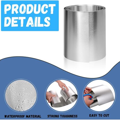 لفة وامضة من الألومنيوم مقاس 2 بوصة × 11FT 0.4 مم سمك 26 مقياسًا معدنيًا لصناعة انحياز حماية تسرب السقف من سبائك الألومنيوم in Kuwait