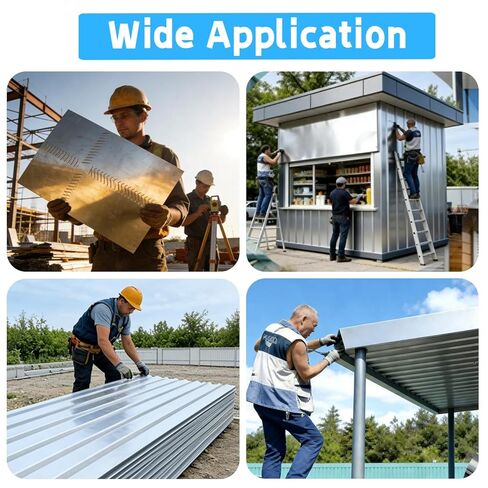 لفة وامضة من الألومنيوم مقاس 2 بوصة × 11FT 0.4 مم سمك 26 مقياسًا معدنيًا لصناعة انحياز حماية تسرب السقف من سبائك الألومنيوم in Kuwait