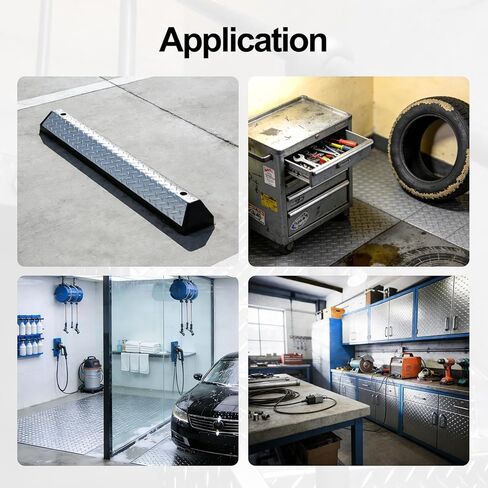 صفائح ألمنيوم معدنية - 0.045 بوصة (17 مقياس) سبيكة 3003-H22، بكرة لوحة مداس مقاس 24 بوصة × 96 بوصة، لوحة منقوشة مقاومة للصدأ وغير قابلة للانزلاق للمركبات الترفيهية والمقطورات وجدران المرآب والمشروعات التي تصنعها بنفسك in Kuwait