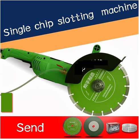 Wall Grooving Machine Single chip Marble 255mm Cutting Machine Concrete Wall Slotting Machine for Cutting Slotting Marble Concrete Grooves in Saudi Arabia