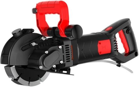 Wall Grooving Machine Electric Wall Chaser Groove Cutting Machine Wall slotting machine Steel Concrete cutting machine 5.5KW + 6.0KW for Cutting Slotting Marble Concrete Grooves (Color : Set5) in Saudi Arabia